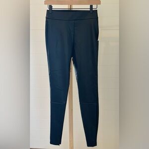 A New Day Faux Leather High Waisted Leggings Black S